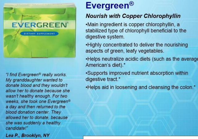 Evergreen digestive health drink details